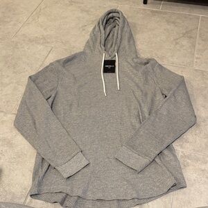 Forever 21 Men's Heather Gray Hoodie Sweater